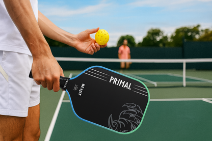 Primal Beast Pro T700 3K Raw Carbon Fiber Gen 3 16 mm Thermoformed Pickleball Paddle