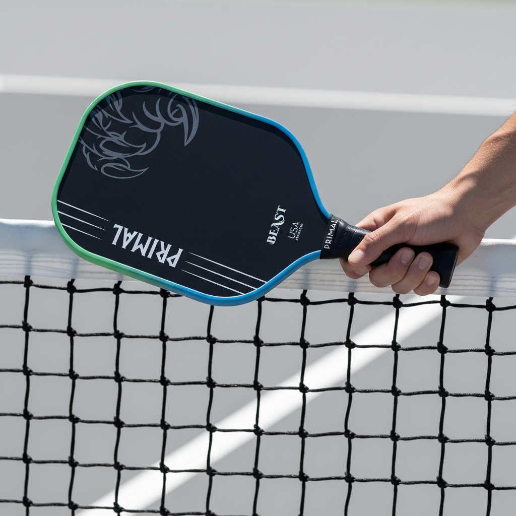 Primal Beast Pro T700 3K Raw Carbon Fiber Gen 3 16 mm Thermoformed Pickleball Paddle